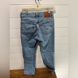 Levi’s 501 wedgie jeans